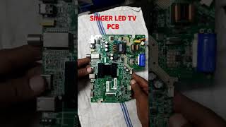 Singer LED TV Model SLE43A7000GOTV Man PCB ledtv ledtvrepair LEDTVMdSirajul shorts video [upl. by Merrie]