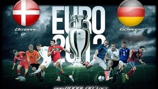 Denmark V Germany Euro 2012 Group Stage 17062012 [upl. by Artaed]