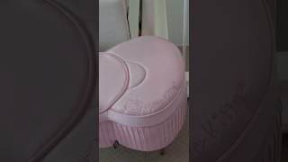 The cutest ottoman bench🎀 roomdecor hellokitty cute kawaii impressionsvanity sanrio pink [upl. by Jedd]