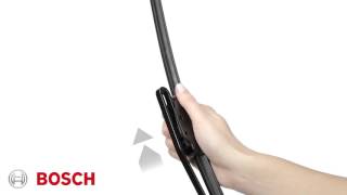 Bosch Wiper Blades  Installation Video II1038 A1 [upl. by Huai954]