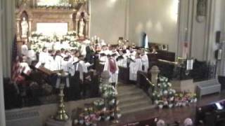 Sing ye to the Lord  Easter Anthem  St Johns Church Detroit [upl. by Navanod]