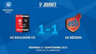 J5  US Boulogne CO  AS Béziers 11 le replay [upl. by Lymann]