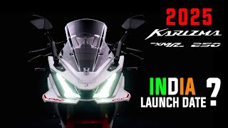 Finally 2025 Hero Karizma XMR 250 is Here 🔥 New Features Price amp Launch Date [upl. by Cahan640]