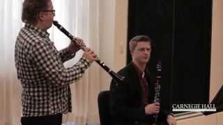 Carnegie Hall Clarinet Master Class Beethovens Symphony No 6 [upl. by Margalit]