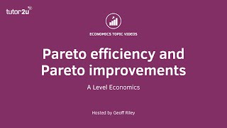 Pareto Efficiency and Pareto Improvements I A Level and IB Economics [upl. by Nwahsal]