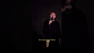 Kerstliefde met collega  Sjoerd Jansen ComedyClubHaug echtlachen standupcomedy funny [upl. by Eicyak]