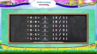 Subtraction Lesson For Kids  Subtracting Numbers Mentally  Maths  Grade 1 [upl. by Dawn]