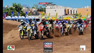 Video Blog 1 PXLV 2019 Motocross México fecha 1 RACE 1 85cc MX2 y MX1 en Culiacán [upl. by Swanhildas346]