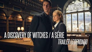 A Discovery of Witches  Trailer LEGENDADO Matthew Goode Teresa Palmer series [upl. by Auqinot966]