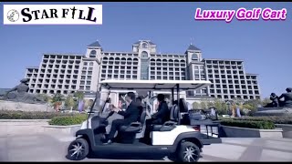 Electric Golf Carts Luxury electric car airport electric bus STAR FILL JAPAN [upl. by Laflam]