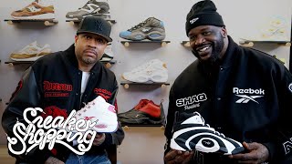 Shaq And Allen Iverson Go Sneaker Shopping With Complex [upl. by Drofliw664]