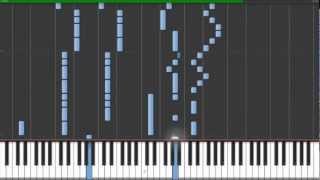 Two Steps From Hell Winterspell  Piano Arrangement Midi Visualisation [upl. by Mendelsohn792]