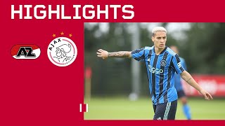 Antony en Neres weer samen 🥰️🇧🇷  Highlights AZ  Ajax  Oefenduel [upl. by Hubbard871]