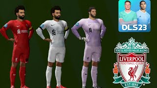 DLS 23  Liverpool kits 23  Liverpool All kits In DLS 23  Dream League Soccer 2023 dls23 [upl. by Munmro764]