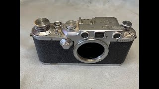 Leica IIIc 1949  CLA  part 2 lubrification  Français amp Anglais [upl. by Ettedualc]