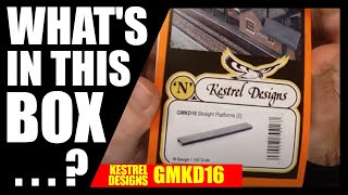 353  Kestrel Designs GMKD16 Set of two Platform Sections N gauge [upl. by Janyte]