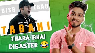 TharaBhaiJoginder DISSTRACK ROAST 😂 [upl. by Wheeler]