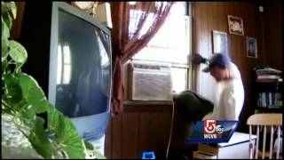 Homeowners warned after burlgar wriggles through window [upl. by Gayleen]