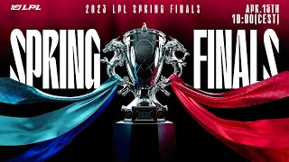 JDG VS BLG  LPL Spring Finals 2023 [upl. by Auhsot]