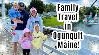 OUR TRIP TO MAINE  Ogunquit Beach Perkins Cove Sail the Gift Ogunquit Playhouse [upl. by Tadeo]