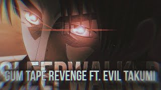 Evil Takumi  Badass initial d edit  Takumi vs Shingo  Sleepwalker  Gum tape Revenge [upl. by Airyt]