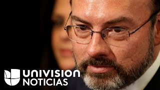 Videgaray quotMéxico no tiene por qué aceptar disposiciones que un gobierno le quiera imponer a otroquot [upl. by Toile]