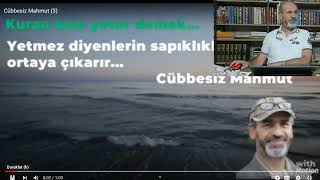 Cübbesiz Mahmut Takipcilerime iki ayet veriyorum HADİ DOSTLAR BAŞLAYALIM bu kadar hazıra konmayalım [upl. by Rice]