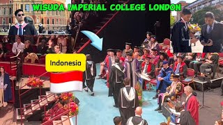 IMPERIAL COLLEGE LONDON UNIVERSITAS TOP 2 DUNIA anandaku wisuda Master Business Analytics [upl. by Netsud]