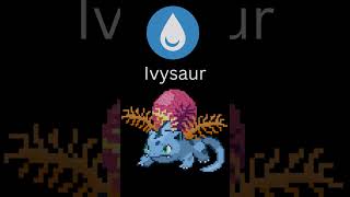 Bulbasaur line but theyre Water Types fakemon pokemon [upl. by Lamok]