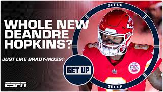 📚 ORLOVSKY’S MATH 📚 DeAndre Hopkins makes the Chiefs ‘IMPOSSIBLE’ to stop in redzone  Get Up [upl. by Eal]