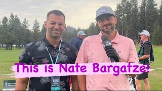 Comedian Nate Bargatze ‘I listen to music like a plant does’ American Century Championship [upl. by Nnaecyoj]