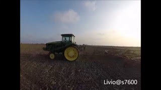 Tillage 2016 John Deere 8520T in Texas [upl. by Nnyletak3]