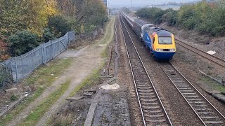 The East Lancastrian Warrior filmed on the 8th of November 2024 Diesellocomotive High speed train [upl. by Ob954]