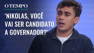 Nikolas fala sobre eleições para governador em 2026  Café com Política [upl. by Yelyah469]