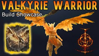 VALKYRIE Build Aspect of the Crucible Wings Ash of War Elden Ring PvP Shadow of the Erdtree [upl. by Standish828]