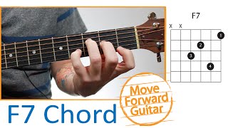 Guitar Chords for Beginners  F7 [upl. by Oos466]