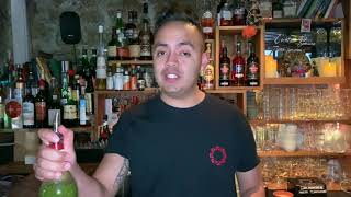 Jose Luis Leon from Licoreria Limantour Mexico City Margarita Pastor ​ [upl. by Esac]