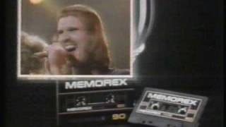 Memorex Cassette Tapes 01  TV commercial 1981 [upl. by Ymor194]