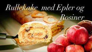 Enkel Rullekake med Epler og Rosiner på 13 minutter [upl. by Anya]