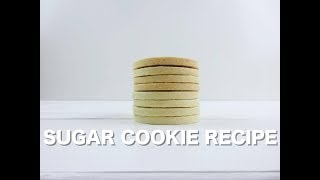 EASY SUGAR COOKIE RECIPE [upl. by Durman31]