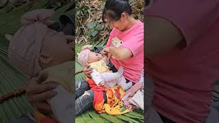 breastfeeding mom vlog baby breastfeeding newborn foryou trending cutebaby shorts [upl. by Neumark]