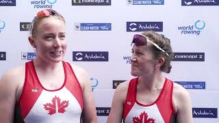 2024 World Rowing Cup II  reactions from Sunday winners in Lucerne [upl. by Aiclef]