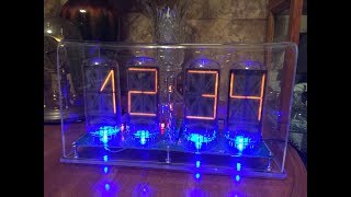 B7971 Nixie clock features [upl. by Crescin268]