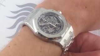 Audemars Piguet Royal Oak Openworked 15305 Luxury Watch Review [upl. by Marcello]