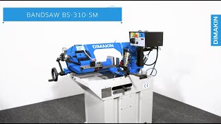 Metal Cutting Bandsaw BS 310 SM DIMAKIN Machinery [upl. by Sturdivant589]