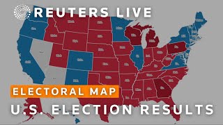 LIVE US presidential election 2024 results  REUTERS [upl. by Davena]