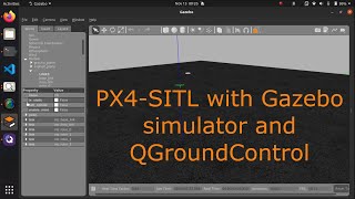 PX4SITL with Gazebo simulator and QGroundControl  PX4 Challenge [upl. by Ferri911]