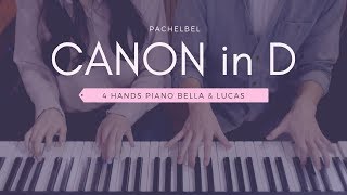 🎵Pachelbel  Canon in D Major  4hands piano [upl. by Yatnohs354]