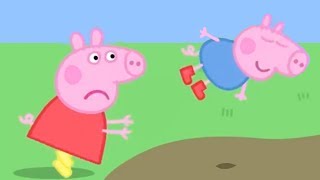 Peppa Pig Italiano  Il super salto di George  Cartoni Animati [upl. by Attenad379]