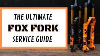 Fox Fork Lowers amp Air Spring Service  GRIP2 Damper Install [upl. by Snyder]